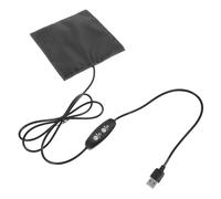 BELLIFFY USB Heating Pad for Small Pets Carbon Fiber Safe Material Winter Warmer for Hamsters Squirrels Birds Rabbits Parrots Chinchillas Easy Clean USB Powered Heating Mat