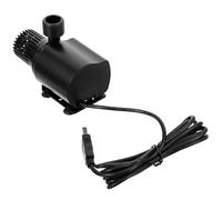 BELLIFFY Usb-powered Mini Submersible Water Fountain Pump for Pets Quiet Dc Brushless Aquarium Pump with Wear-resistant Rotor Efficient Filtration and Gentle Flow for Cat Drinking and