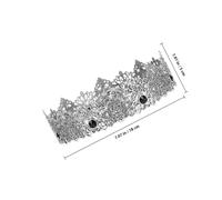 BELLIFFY Vintage Men S Medieval Crown Headwear with Stone Design King Crown for Birthday Party Halloween Prom Wedding Classic European Style Hair Accessory