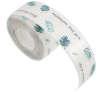 BELLIFFY Waterproof Pvc Caulk Tape Strip Self-adhesive Seam Sealant for Kitchen Bathroom Wall Corner Edges with Peel and Stick Baseboard Trim, Mold-resistant Sealing Strip