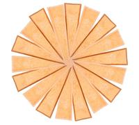 BELLIFFY Waterproof Single Rose Wrap Sleeve 60pcs White and Coffee Kraft Paper Flower Wrapping Material for Florist Bouquets and Fresh Flower Packaging