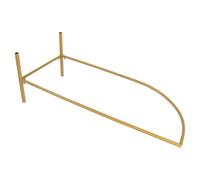 BELLIFFY Wedding Arch Support Metal Half Moon Frame Balloon Arch Stand for Party Decor Bridal Showers