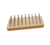 BELLIFFY Wooden Pegboard for Finger Dexterity and Hand Eye Coordination Training Occupational Rehabilitation Board with Sturdy Construction Enhances Cognitive Skills and Fine Motor