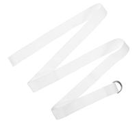 BELLIFFY Yoga Stretching Strap with Loops for Beginners and Advanced Exercise Band for Hip Training Flexibility and Strength Improvement Portable Reusable Yoga Inelastic Band for Home Gym