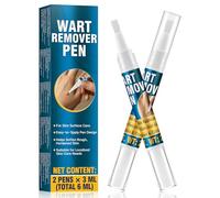Bellifluous Skin Tag Remover Pen, Verruca Treatment, 2 Pack 3ml Fast and Effective Wart Remover for Wart, Corn, Mole, Calluses, Corn Remover for Feet Hands, Gentle Skin Tag Removal for All Skin Types