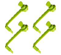 Belligern 4 Pieces Spiral Cutter,Potato Spiral Cutter,Spiral Potato Cutter,Piranha Spiral Cutter,Spiralizer for Vegetables,for Slicing of Cucumbers,Potatoes,More,Vegetable (Green)