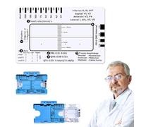 Belligern 7 Step Ruler ECG Ruler Plastic Ruler The Medical Lounge Transparent ECG ruler/card,ECG/EKGs made easy by following a 7 step plan Pocket sized 8.6cm x 5.4cm Ideal