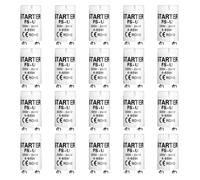 Belligern Fluorescent Light Starter 20 Pack, 4-80W, T8/T12 Compatible, Energy-Efficient, 220-240V, 20 Count