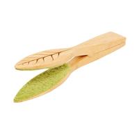 Belligern Plants Leaf Cleaning Tongs, Plant Cleaning Brushes Double-Sided Leaf Shaped Dust Plant Leaf Lint Cleaner with Wood Handle Leaf Cleaning Tools for Cleaning Both Sides of Leaves