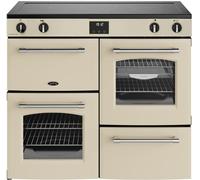Belling 100cm Induction Range Cooker, Cream RCA FARMHOUSE 100Ei A