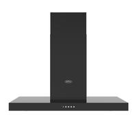 Belling 444411664 100cm COOKCENTRE T Shaped Chimney Hood in Black 3 Fa