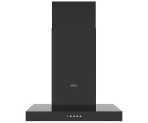 Belling 444411679 60cm T Shaped Chimney Hood in Black 3 Fan Speeds