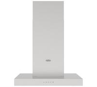 Belling 444411680 60cm T Shaped Chimney Hood in Stainless Steel 3 Fan