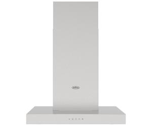 Belling 444411680 60cm T Shaped Chimney Hood in Stainless Steel 3 Fan