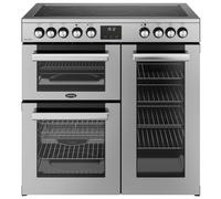 Belling 444411792 90cm Wide Cookcentre Ceramic Range Cooker in Stainle