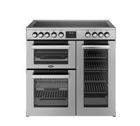 Belling 444411792 Cookcentre 90cm Ceramic Range Cooker - Stainless Steel
