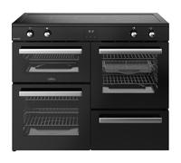 Belling 444411807 110cm Wide Cookcentre Induction Range Cooker in Blac