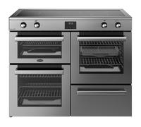Belling 444411808 110cm Wide Cookcentre Induction Range Cooker in Stai