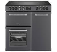 Belling Farmhouse 90E 90cm Electric Range Cooker with Ceramic Hob - Anthracite - A/A Rated