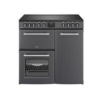 Belling 444411816 90cm Wide Farmhouse Ceramic Range Cooker in Anthraci