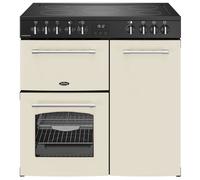 Belling 444411818 90cm Wide Farmhouse Ceramic Range Cooker in Cream