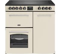 Belling 444411818 90cm Wide Farmhouse Ceramic Range Cooker in Cream
