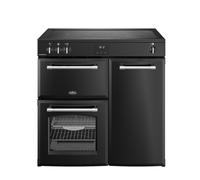 Belling 444411823 90cm Wide Farmhouse Induction Range Cooker in Black