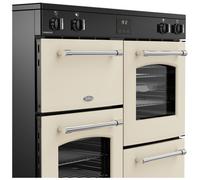 Belling 444411833 100cm Wide Farmhouse Induction Range Cooker in Cream