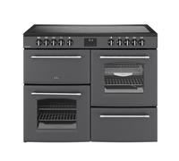 Belling Farmhouse 110E 110cm Electric Range Cooker with Ceramic Hob - Anthracite - A/A Rated