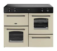 Belling Farmhouse 110Ei 110cm wide Electric Range Cooker with Induction Hob - Cream - A/A Rated