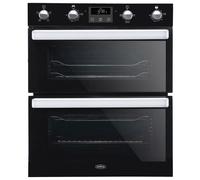 Belling 444444784 70cm Built Under Electric Double Oven Black