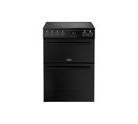 Belling 60cm wide Double Oven BEL FSA VISION 60Ei Electric Cooker with
