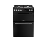 Belling 60cm wide Double Oven Dual Fuel BEL