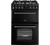 Belling Farmhouse 60cm Dual Fuel Cooker - Black