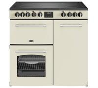 Belling 444411818 90cm Wide Farmhouse Ceramic Range Cooker in Cream