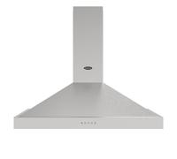 Belling BEL Cookcentre Chim 100PYR 100cm Chimney Cooker Hood - Stainless Steel