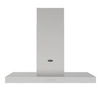 Belling BEL Cookcentre Chim 90T 90cm Chimney Cooker Hood for Ducted/Recirculating Ventilation - Stainless Steel, Stainless Steel