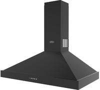 Belling 444411675 110cm FARMHOUSE Pyramid Chimney Hood in Black 3 Fan