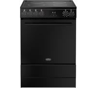 Belling BEL FSA VISION SGL 60EI BLK 60cm Freestanding Single Cavity Induction Cooker 12053 - BLACK