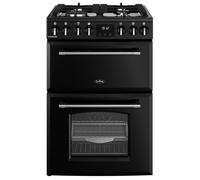 Belling BEL MRA FARMHOUSE 60DF BLK 11813 60cm Dual Fuel Mini Range Cooker - BLACK