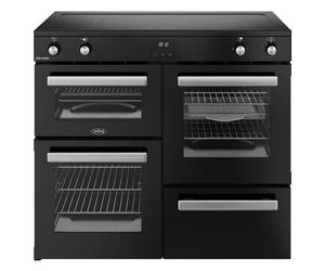 Belling BEL RCA COOKCENTRE 100EI BLK 11801 100cm Induction Range Cooker - BLACK