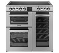 Belling 444411792 90cm Wide Cookcentre Ceramic Range Cooker in Stainle
