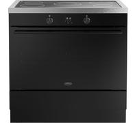 Belling BEL RCA VISION SGL 90Ei 90cm wide Electric Range Cooker with Induction Hob - Black Black