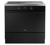 Belling BEL RCA VISION SGL 90EI BLK 90cm Single Cavity Induction Range Cooker 12041 - BLACK