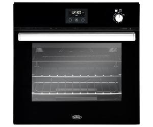 Belling BI602G BLK 444444792 - Black Built in Gas Single Oven - A energy