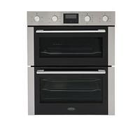 Belling BI703MFC STA Stainless Steel 444411631 70Cm Double Electric Multifunction Oven With Catalyti