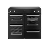 Belling 444411801 100cm Wide Cookcentre Induction Range Cooker in Blac