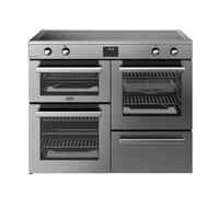 Belling 444411808 110cm Wide Cookcentre Induction Range Cooker in Stai