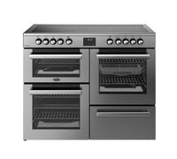 Belling 444411804 110cm Wide Cookcentre Ceramic Range Cooker in Stainl