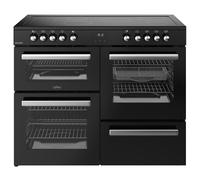 Belling Cookcentre 110E Ceramic Range Cooker 444411803 BLACK